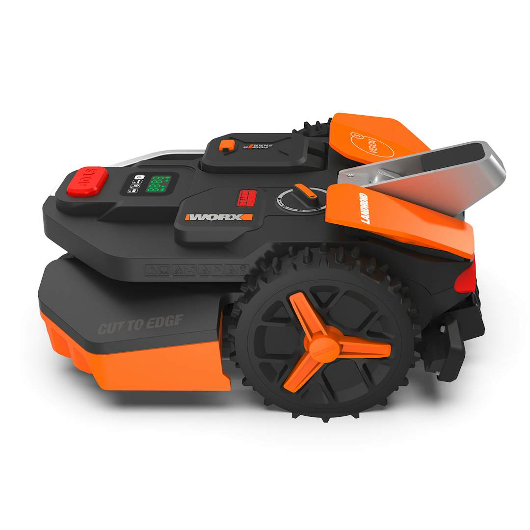 Worx Landroid Vision S250 robotic lawnmower, Black, Orange