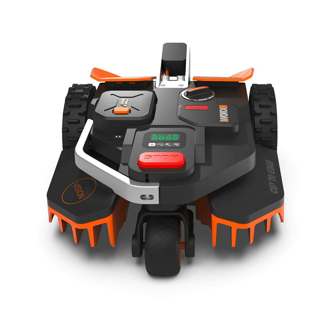 Worx Landroid Vision S250 robotic lawnmower, Black, Orange
