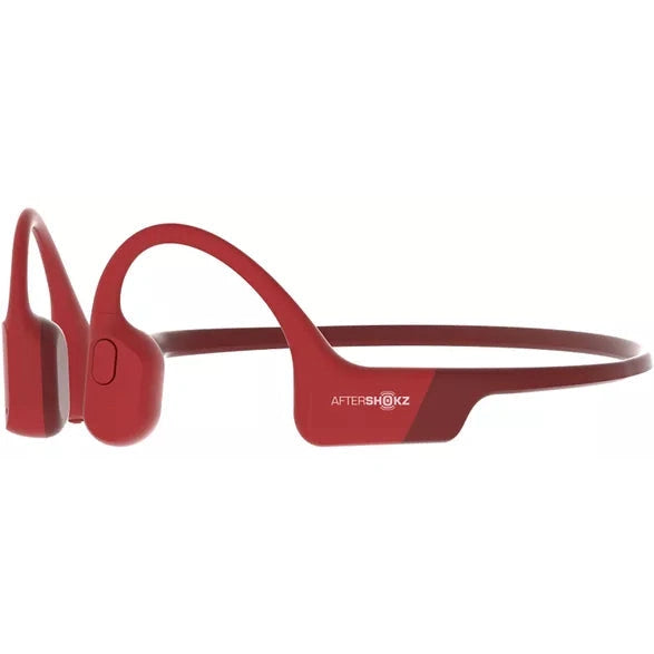 Shokz Aeropex Bone Conductor Headphones, Red