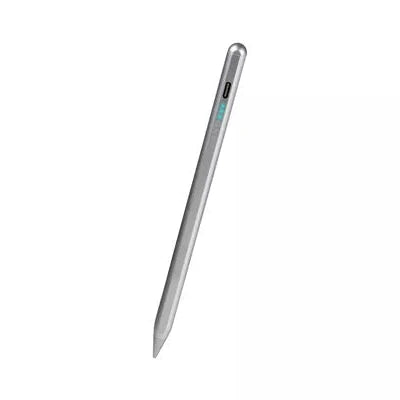 TUCANO Active stylus pen for iPads with USB-C, Silver