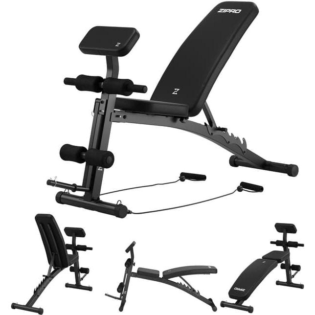Zipro Volume Multifunctional Training Bench with Leg Developer and Preacher Curl Pad